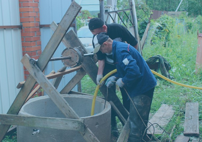 Чистка колодца в Зеленограде от 5000 руб.